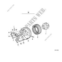Generator, individual parts for BMW R 80 GS from 1990