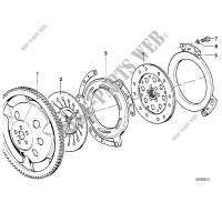 Clutch plate for BMW R 80 GS from 1990
