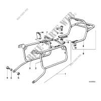 Set case holder for BMW R 75/5 from 1969