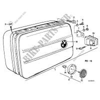 Set motocase for BMW R 75/5 from 1969