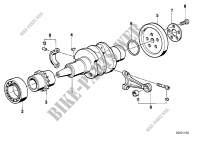 Crankshaft/Connecting rod/Mounting parts for BMW R 80 GS from 1990