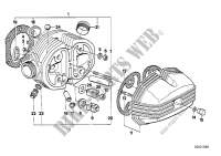 Cylinder head / Cover / Gaskets for BMW R 80 GS from 1990