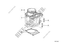Cylinder with piston for BMW Motorrad F 650 GS from 1999