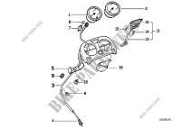 Instruments for BMW R 80 GS from 1990