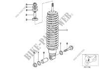 Mounting parts f front spring strut for BMW Motorrad R 1150 R Rockster from 2002