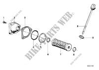 Oil filter, dipstick for BMW R 80 GS from 1990