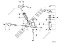 Timimg gear   rocker arm/valves for BMW Motorrad R 80 TIC from 1978