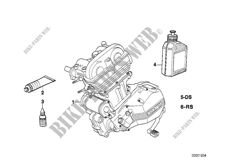 Engine for BMW Motorrad G 650 Xchallenge from 2006