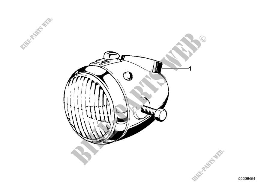 Headlight for BMW R 75/5 from 1969