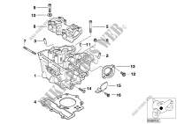 Cylinder head for BMW Motorrad G 650 Xmoto from 2006