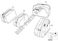 Interior bag f top case and case for BMW Motorrad K 1200 LT 04 from 2003