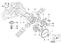 Single parts for oil pump for BMW Motorrad F 650 GS Dakar from 2003