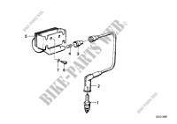 Spark plug/ignition wire/ignition coil for BMW R 80 GS from 1990
