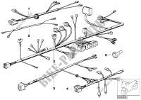 Wiring harness for BMW Motorrad R 65 RT SF from 1985