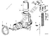 Carburetor piston/nozzle needle for BMW Motorrad R 90 S from 1974