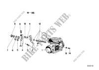 Carburetor/throttle control for BMW R 75/5 from 1969