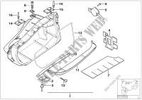 Case, lower part for BMW Motorrad K 1200 LT 04 from 2003