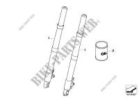 Fork leg, stanchion diameter 41mm for BMW R 1200 RT 10 from 2008
