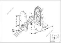Front cover/Alternator support cover for BMW Motorrad R 1100 S 98 from 1996