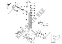Fuel Pipe and Mounting Parts for BMW Motorrad K 1200 RS 01 from 2000