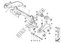 Fuel tank mounting for BMW Motorrad K 1200 GT from 2004