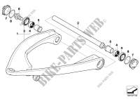 Trailing arm for BMW R 1200 RT 10 from 2008