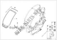 Windshield, attachment parts for BMW Motorrad C1 200 from 2000
