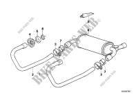 Exhaust system for BMW Motorrad A10B08 (87-97) from 1987
