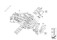 Front frame for BMW Motorrad F 650 GS from 2006
