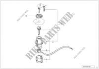 Ignition/light switch for BMW R 80 GS from 1990