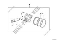 Piston, single components for BMW Motorrad A10B08 (87-97) from 1987