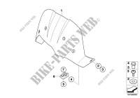 Windscreen for BMW F 650 GS from 2006