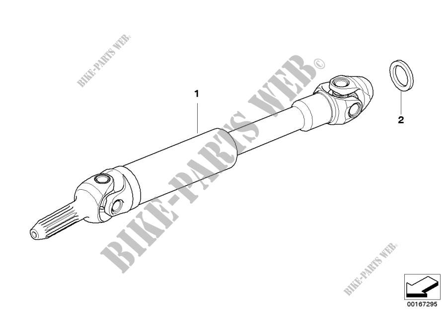 Drive Shaft for BMW Motorrad K 1300 GT from 2007
