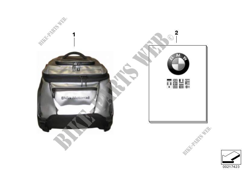 Softbag small for BMW Motorrad K 1200 GT from 2004