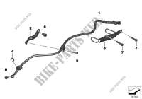 Cable, parking brake for BMW Motorrad C 650 GT from 2011