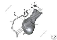 Expansion tank for BMW Motorrad C 650 Sport 16 from 2014