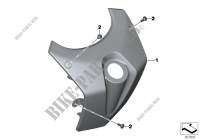 Fairing middle section for BMW C 650 GT from 2011