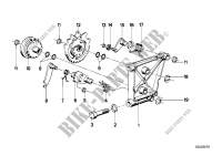 Internal shifting parts/shifting cam for BMW R 75/5 from 1969
