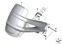 Mudguard rear for BMW R 1200 GS 08 from 2006