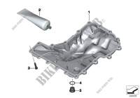 Oil pan for BMW K 1200 GT from 2004