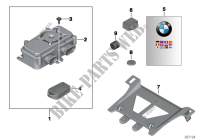 Retrofit, alarm system for BMW F 650 GS from 2006