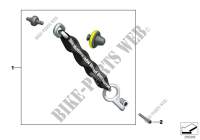Scooter lock for BMW Motorrad C 650 GT 16 from 2014