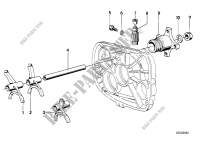 Shifting forks/speedometer pinion/output for BMW R 80 GS from 1990
