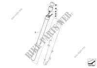 Stanchion for BMW R 1200 RT 10 from 2008
