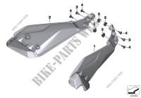 Tank side cover for BMW Motorrad R 1200 GS from 2011