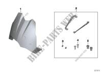 Windscreen, high for BMW Motorrad F 700 GS 17 from 2014