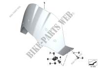 Windscreen, small, clear for BMW Motorrad F 800 GS 08 from 2006