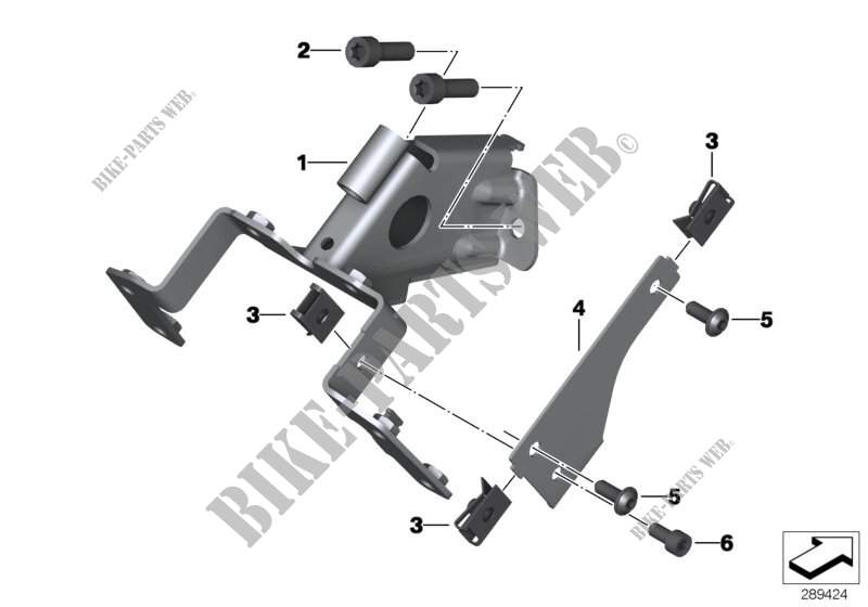 Holder, ignition/steering lock for BMW C 650 GT from 2011