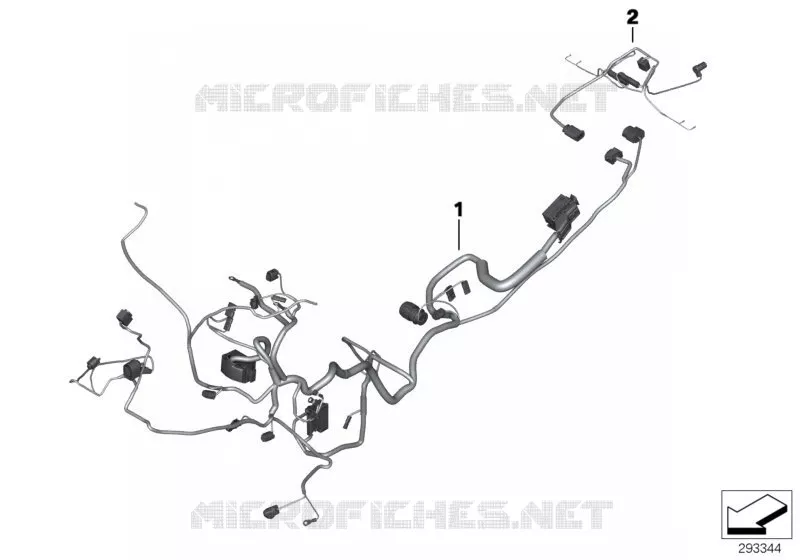 Main wrng.harness/Tail part wrng.harness BMW Motorrad BMW Motorrad R 850 2000 4V  R22 (0417)