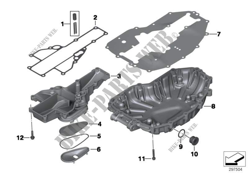 Oil pan for BMW Motorrad F 800 GS 13 from 2011
